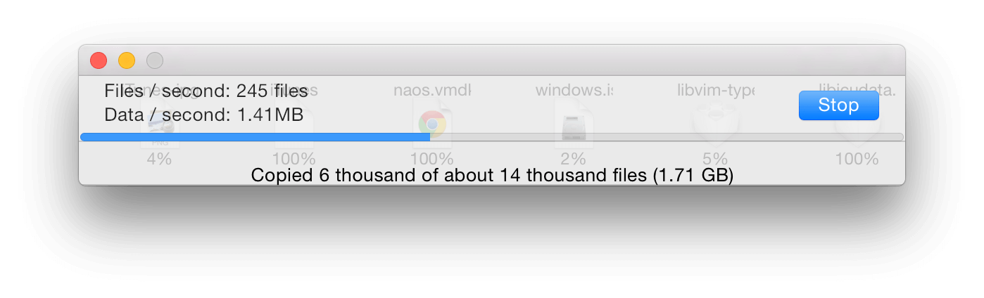 Duplicate contextual menu integration in Finder