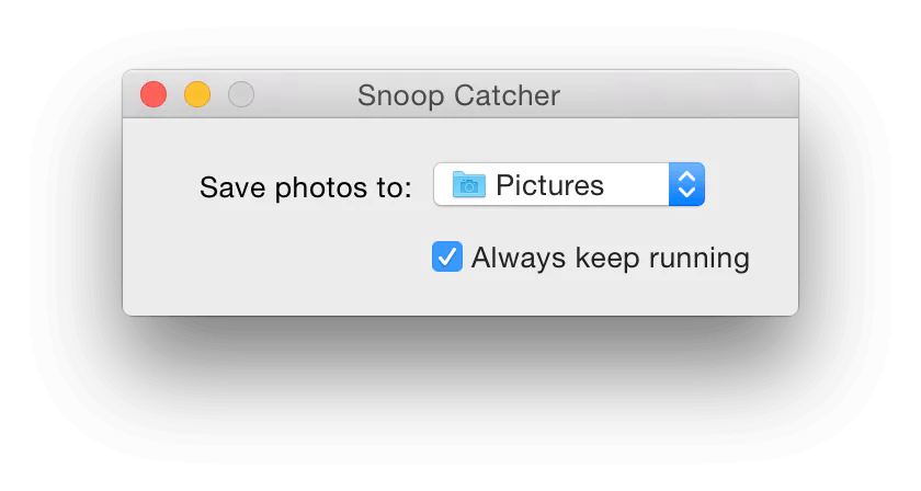 Snoop Catcher in action