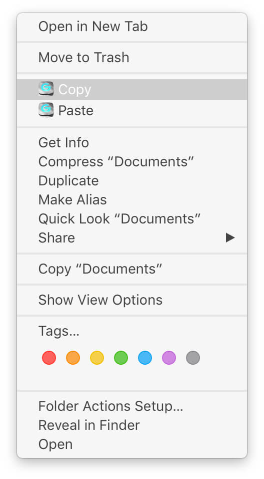 Mac Backup Guru Finder extension