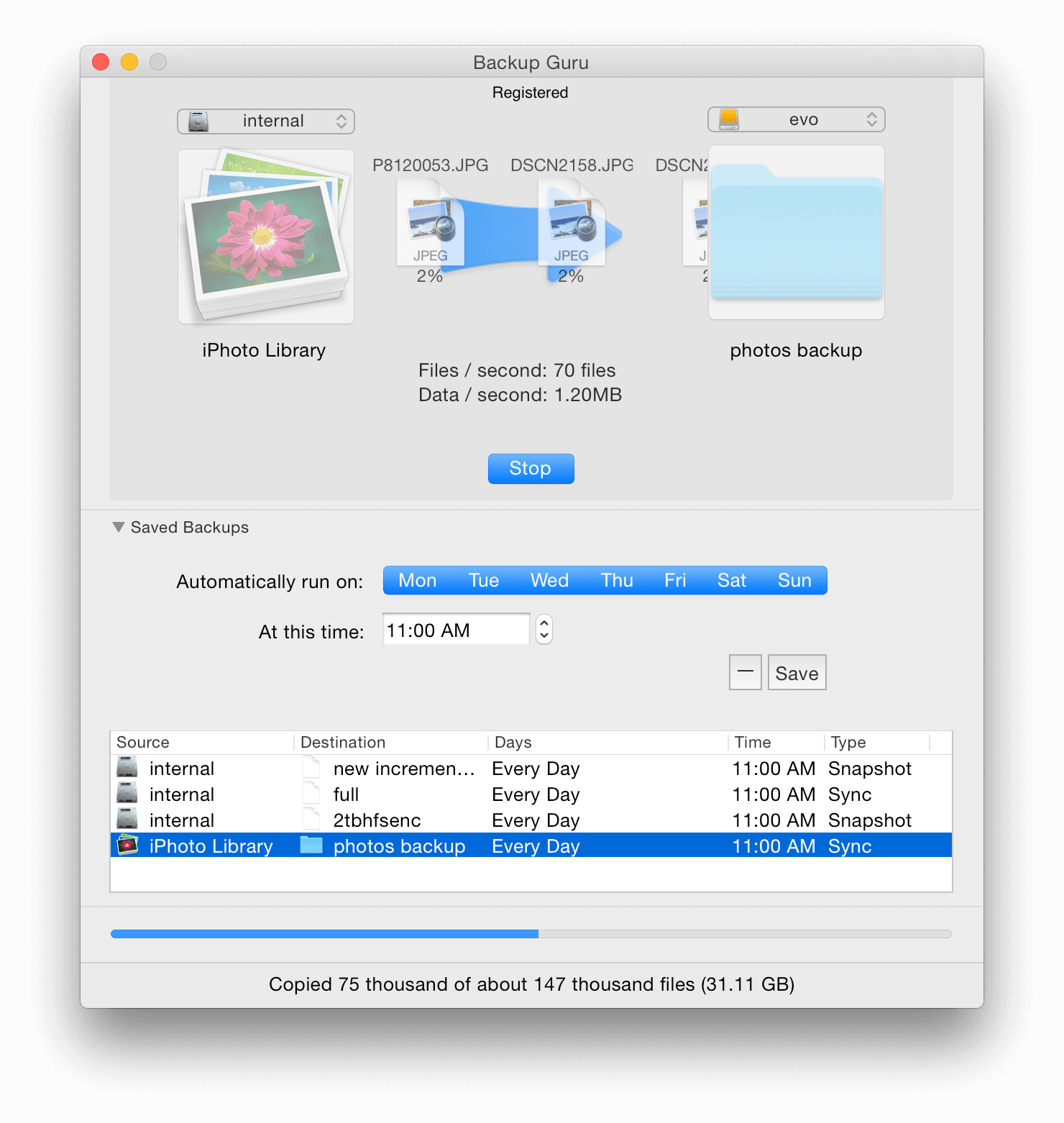 restore mac from back up